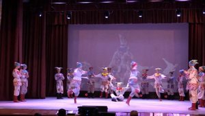 Ансамбль Проталинка Уржумский КДЦ. Средняя группа, «Скоморохи».