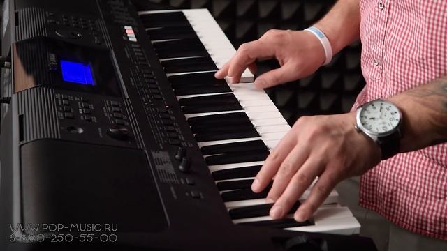 Синтезатор YAMAHA PSR-E453 смотреть онлайн