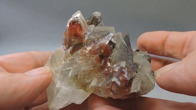 Beautiful calcite from Mexico – fluorescent – cabinet size смотреть онлайн