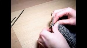 Как закончить носок