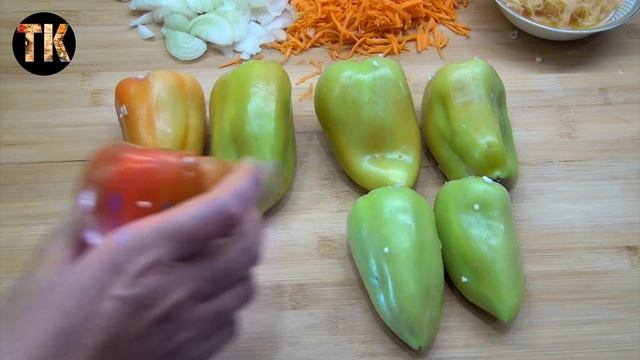 Фаршированные перцы. Мама Повар научила готовить вкусно #фаршированныйперец #голубцы #казакша