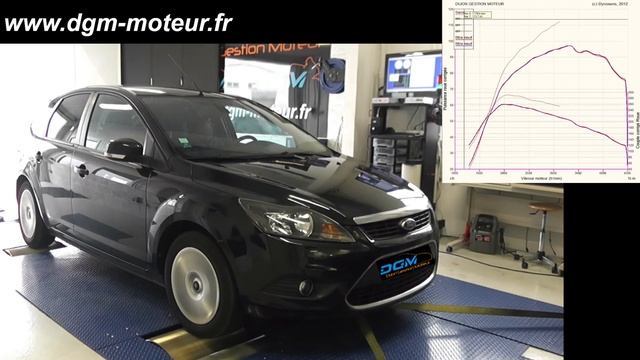 REPROGRAMMATION FORD FOCUS 2 1.8L TDCI 115ch - Dijon Gestion Moteur смотреть онлайн