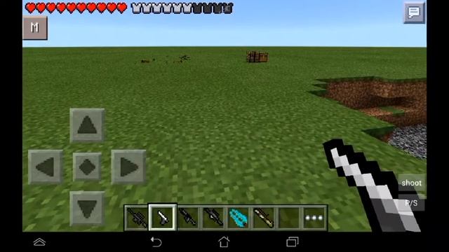 Обзор мода на оружие в minecraft pe 0.10.5 смотреть онлайн