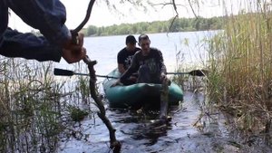 По плыли рыбачить на озере) где то за Бородулихой