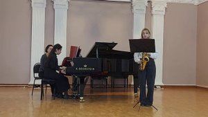 И.С.Бах Сицилиана и Аллегро для флейты и ф/п, А.Согэ Буколическая Сонатина для ф/п и саксофона 1,2ч