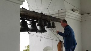 Николай Завьялов на звоннице Спасо-Преображенского монастыря Ярославль фестиваль "Преображение"
