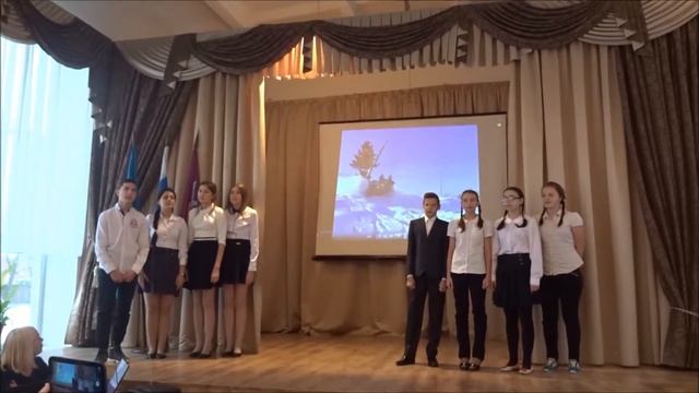 Речицкая школа. Фестиваль патриотической песни и стихотворений на тему «Россия, ты в моем сердце!». смотреть онлайн