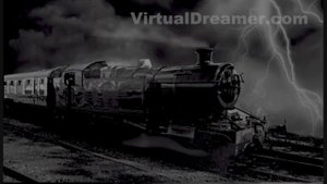 Thunder Train Sound : Train Video for Sleep and Noise Masking 2 Hours Long