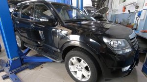 Замена пневмоподвески на пружинную, автомобиль Kia Mohave