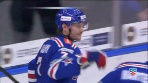 Шикарный гол Калинина с передачи Червенки / Cervenka cuts Sibir defence with assist on Kalinin