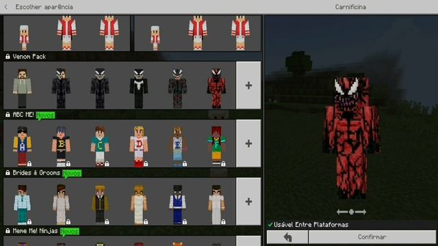 SAIU!! NOVO VENOM SKIN PACK HD NO MINECRAFT PE ! (Minecraft Pocket Edition) смотреть онлайн