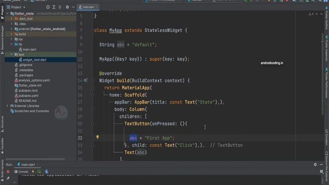 Flutter : Stateless Widget Vs Stateful Widget | Easy to learn | amplifyabhi