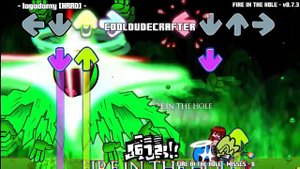 FNF: FIRE IN THE HOLE V2 [New Update] // Geometry Dash 2.2 Meme Mod █ Friday Night Funkin' █
