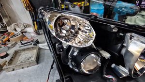 Lexus RX Замена наших ксеноновых линз Stanley на лазерные линзы Aozoom BI-LED Laser gen5.