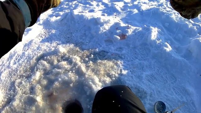 Зимняя рыбалка(жуткий мороз)