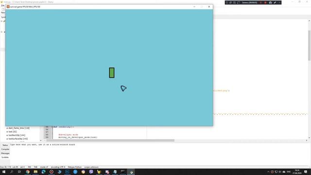 Дневник разработки игры на Python #4 | Мир, персонаж, камера