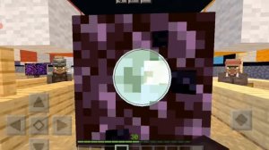 •Ломаю обсидиан рукой в майнкрафт 1.17.0.2 бета версия•