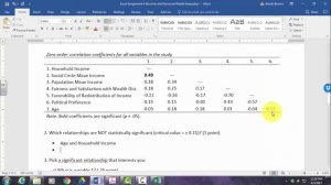 Correlation and Regression in Excel 2016