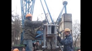 Освящение колокола на собор в Симферополе