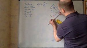 Интерференция - 11. Задача И4.79 (зеркало Ллойда)
