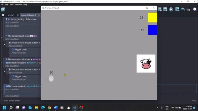 Как сделать магазин в GDevelop?
