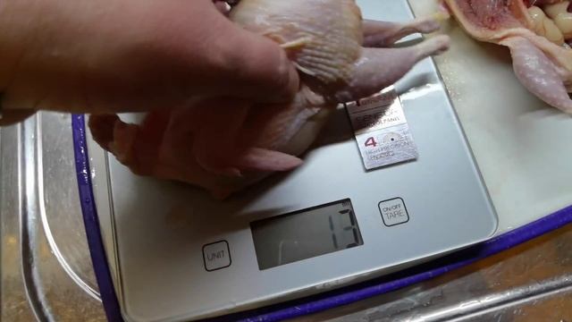 Вес моих перепелов в 50 дней, отличный вес товарной тушки, забой!