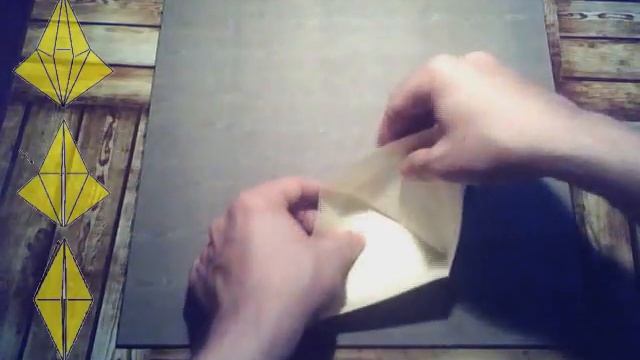 Как сделать из бумаги машущий крыльями журавлик. Мастер класс. Оригами, видео урок со схемой смотреть онлайн