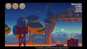 Abra-Ca-Bacon 2-12 Angry Birds Seasons - level 12 Walkthrough 3 Stars (HD)