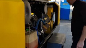 Дизельный передвижной компрессор б/у 12 кубов КВ 12/10П ЧКЗ