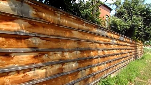 Необычный деревянный забор смотреть онлайн