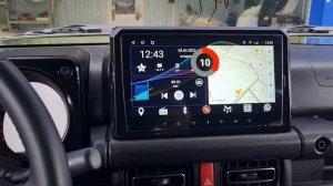 Suzuki Jimny 2018-2022 Установка автомагнитолы Android Redpower 710