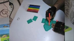 Объемный домик из бумаги