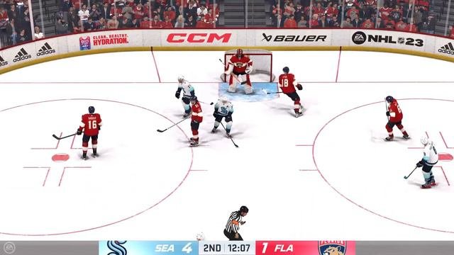 NHL 23 PS5! Be A Pro NHL 2022/2023 Seattle Kraken @ Florida Panthers #27