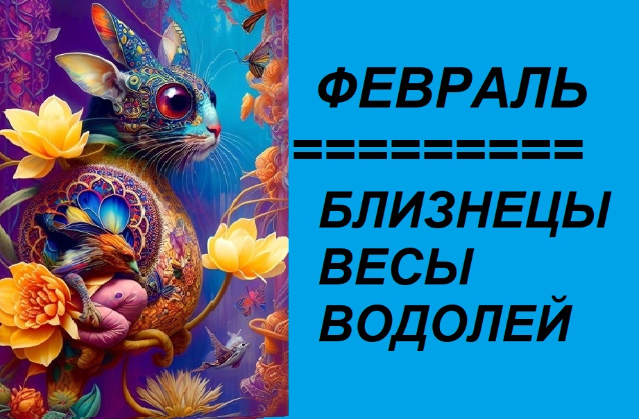 ♊ #БЛИЗНЕЦЫ ♎ #ВЕСЫ ♒ #ВОДОЛЕЙ ЭКСПРЕСС ГОРОСКОП✨ НА ФЕВРАЛЬ 2024 ГОД от #Инессазнает