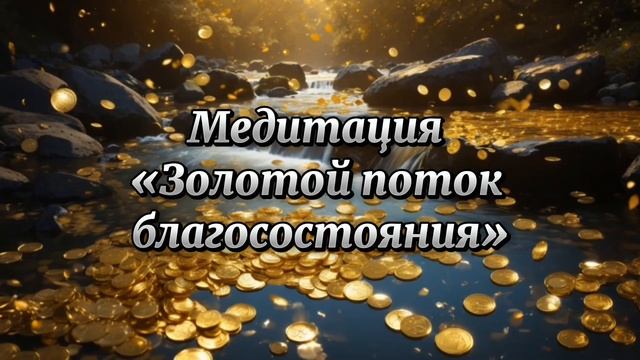 ?Медитация привлечения финансового благополучия «Золотой поток благосостояния»?