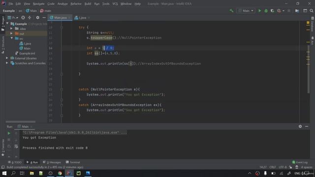 3 Try and Catch blocks and Handling Exceptions part 2 смотреть онлайн