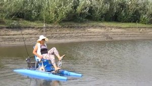 Panton Pedal Boat for Fishing (педальный катамаран для отдыха на воде и рыбалки)