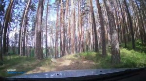 Дорога к озеру Бараус, Челябинская обл.