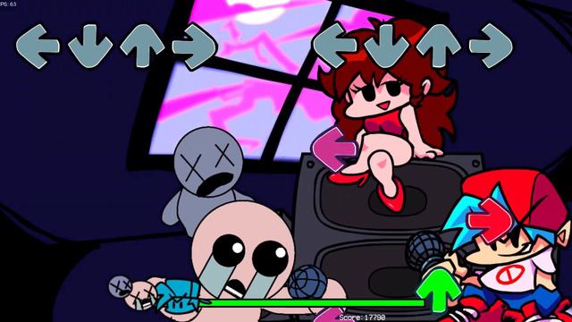 Friday Night Funkin' Isaac Mod смотреть онлайн