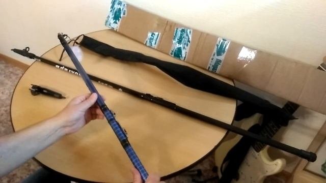 Распаковка посылки с удилищем Волжанка Мини