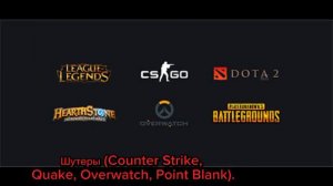 Что такое киберспорт? Какие бывают виды и многое другое.