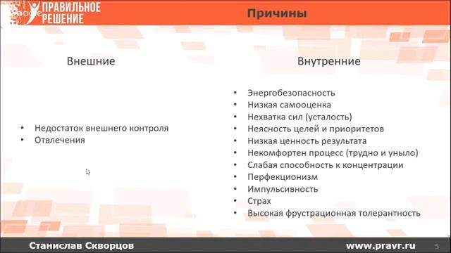 Главные причины прокрастинации. Откуда берется лень