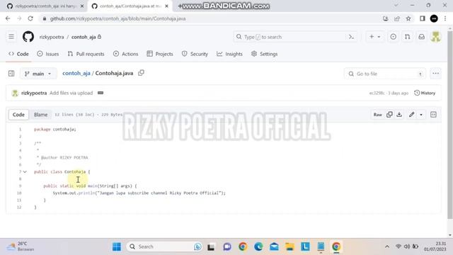 Cara Menyalin dan Mengirim Link GitHub смотреть онлайн