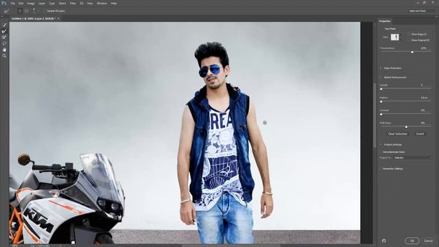 fog on road photo manipulation and change background | photoshop tutorial cs6/cc смотреть онлайн