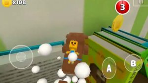 Играем в Super Bear.Собрали всех медведей в большом доме.