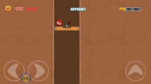 Red Hero 4 Deep Jungle RedBall Like Red Ball Games (Gameplay No Comentary)