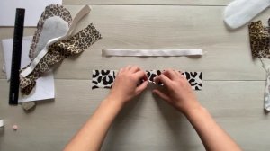 DIY: Маска для сна своими руками/ мастер класс