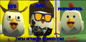 ТИПЫ ИГРОКОВ В ЧИКЕН ГАН