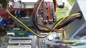 Ремонт материнской платы ECS P965T-A. The repairing motherboard ECS P965T-A