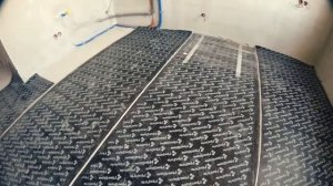 Полусухая стяжка пола | 2 уровня. Шумоизоляция. По проекту